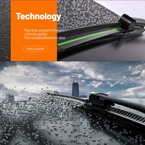 Imagen 2 del producto 2 uds para Seat Leon 1M MK1 1P MK2 5F MK3 KL MK4 2000-2023 limpiaparabrisas delantero accesorios de ventana de parabrisas 2012 2018