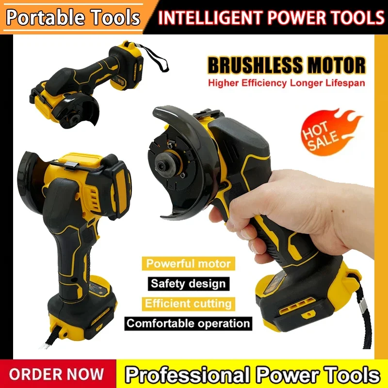 

Подходит для DEWALT 3-дюймовый мини-полировальный шлифовальный станок, аккумуляторная угловая шлифовальная машина, электрические режущие электроинструменты для батареи 20 В