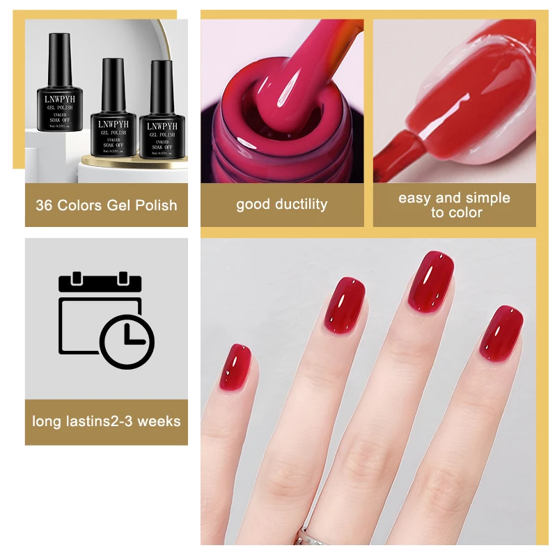 Набір для нарощування нігтів Poly Gel 5