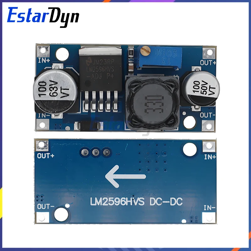 Estardyn LM2596HVS LM2596 HV LM2596HV DC-DC Ajustável Step Down Buck Converter Módulo de Potência 4.5-50V a 3-35V Urrent limitador