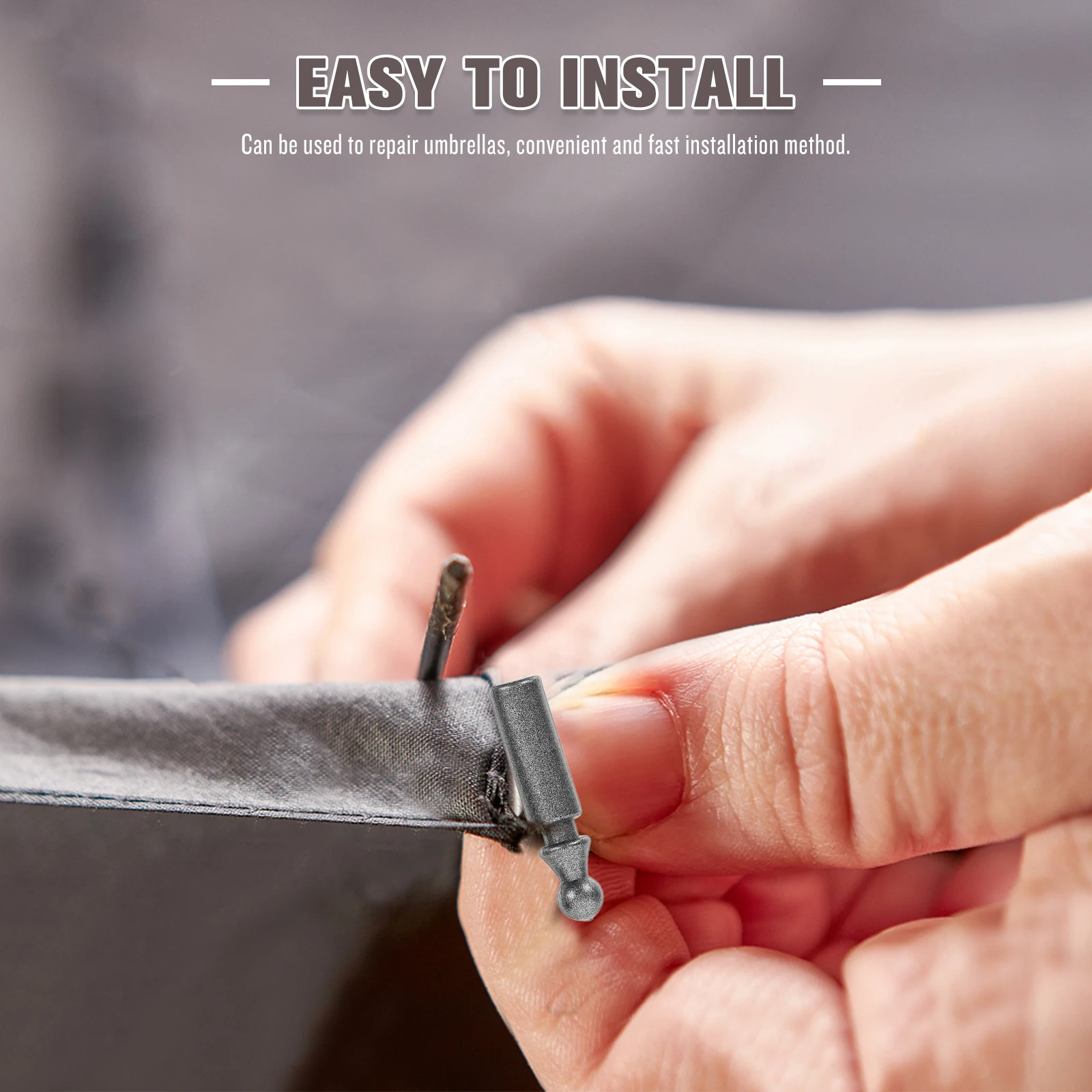 

10Pcs Universal Umbrella Tail Beads Easy Clean Cost Effective Solution Various Types Umbrellas Umbrella Tail Beads