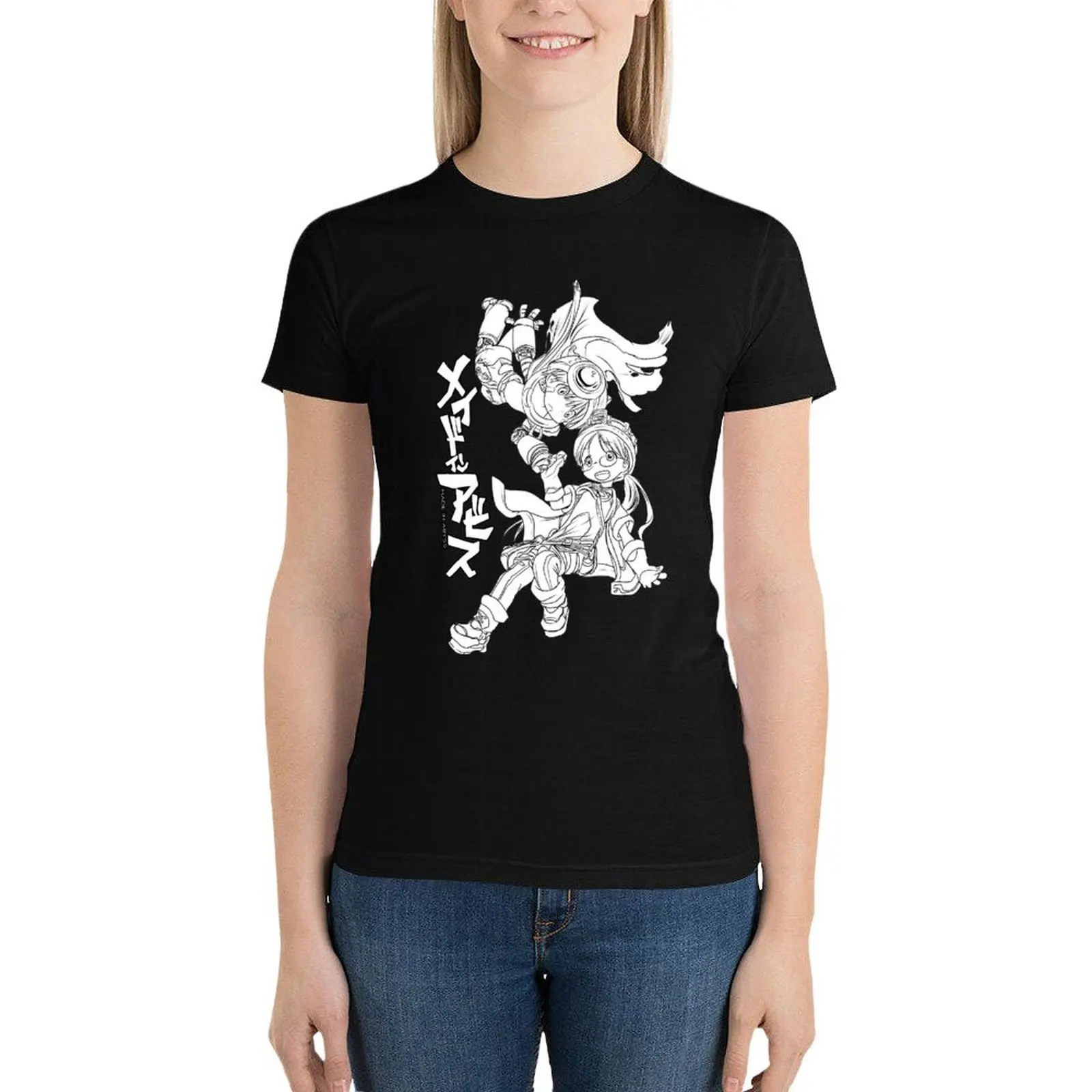 MADE IN ABYSS T-Shirt aesthetic clothes Female clothing rock and roll t shirts for Women