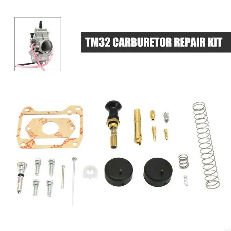 1set Carburetor Repair Rebuild Kits for Mikuni TM24 28 30 32 34mm Carb Motorcycle Motocross Spare Repair Set