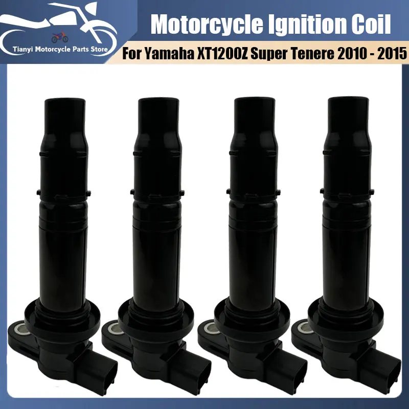 

1 / 4 Pcs Motorcycle Ignition Coil For Yamaha Super Tenere XTZ1200 2012-2020 Suzuki DF 40/50 Outboard 23P-82310-00-00 F6T56772