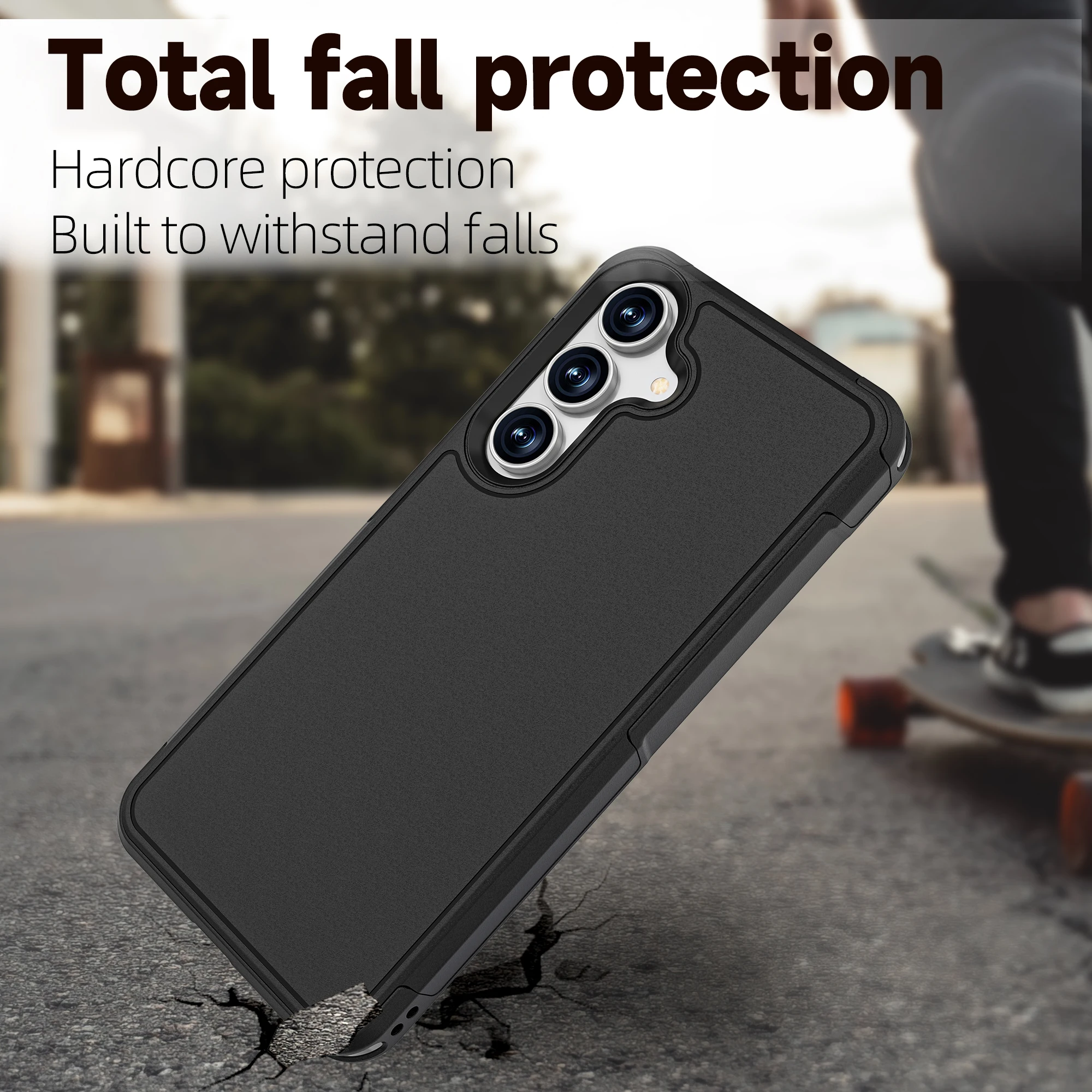 حافظة لهاتف سامسونج جالاكسي S25 FE A17 5G S25 Ultra S23 S22 S24 Plus A56 A36 A16 A55 A15 A54 A14 حافظات هواتف مضادة للصدمات #4