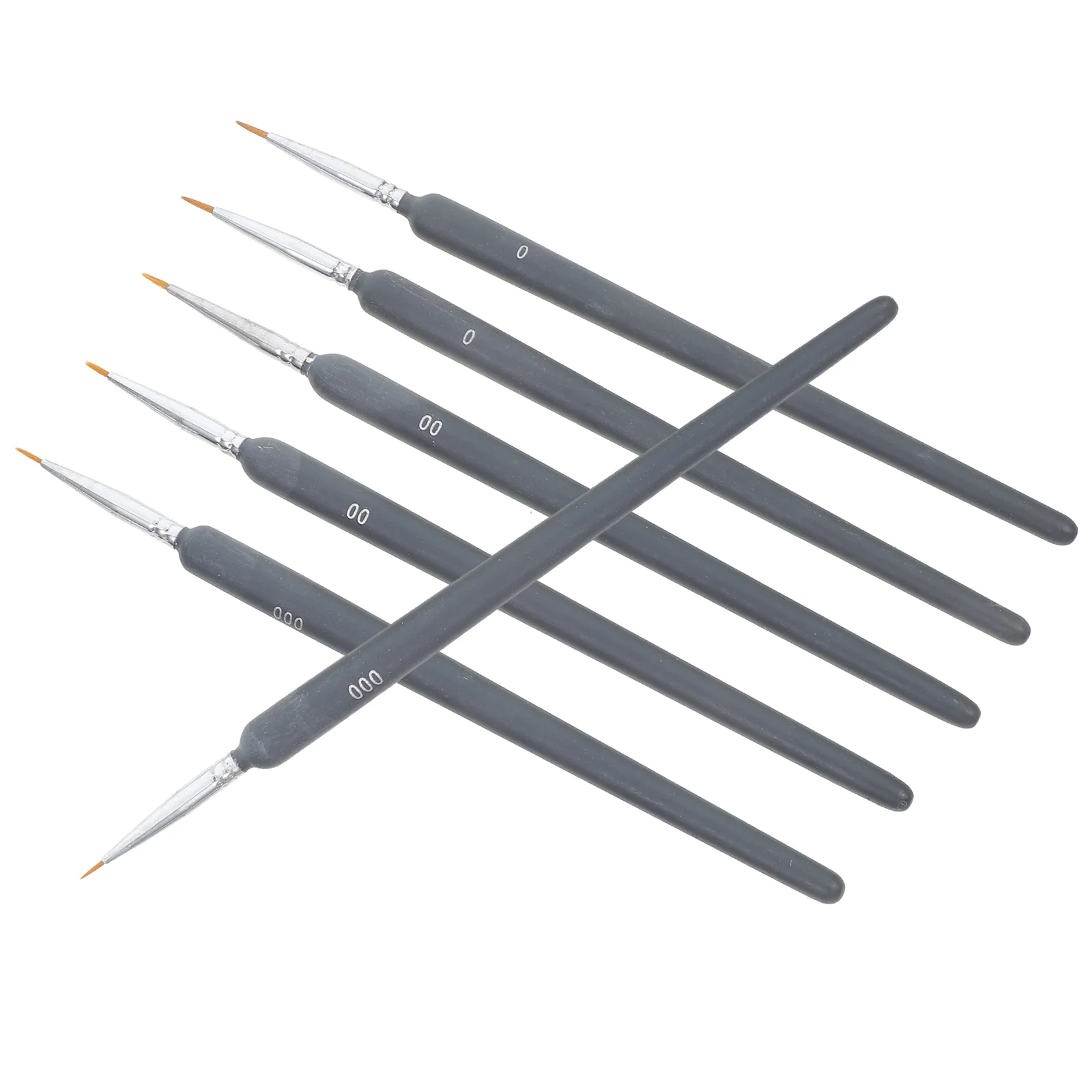 

6 Pcs Langhao Hook Line Pen Water Brush Pens Liners Miniatures Painting Drawing Detail Watercolor Brushes