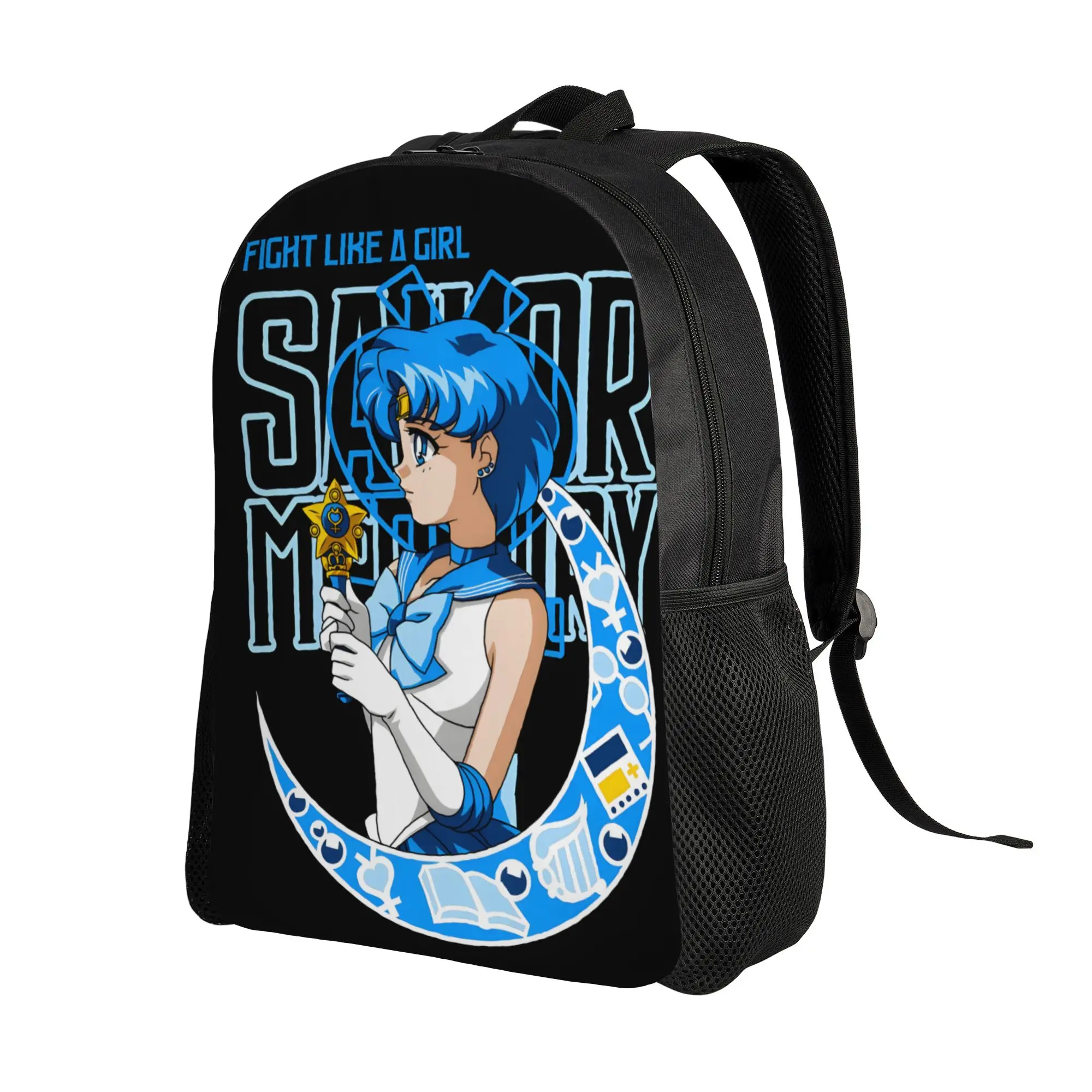 1Piece Backpack Sailor Mercury New School Year Handbag Camping  Sailor Moon Birthday Gift New Term Starts