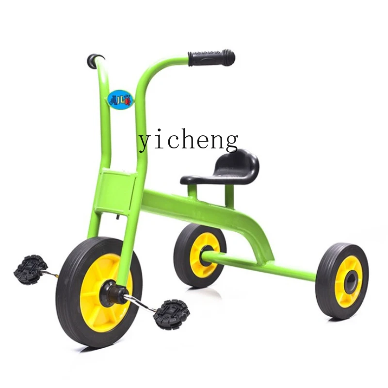 

Tqh Children's Tricycle Bicycle 2-8 Years Old Baby Double Bicycle Kindergarten Children Children's Toy Car