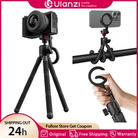 Ulanzi MT-30 trípode de cámara Flexible Sefile Stick para cámara DSLR iPhone MagSafe trípode soporte para viajes al aire libre Vlog en vivo