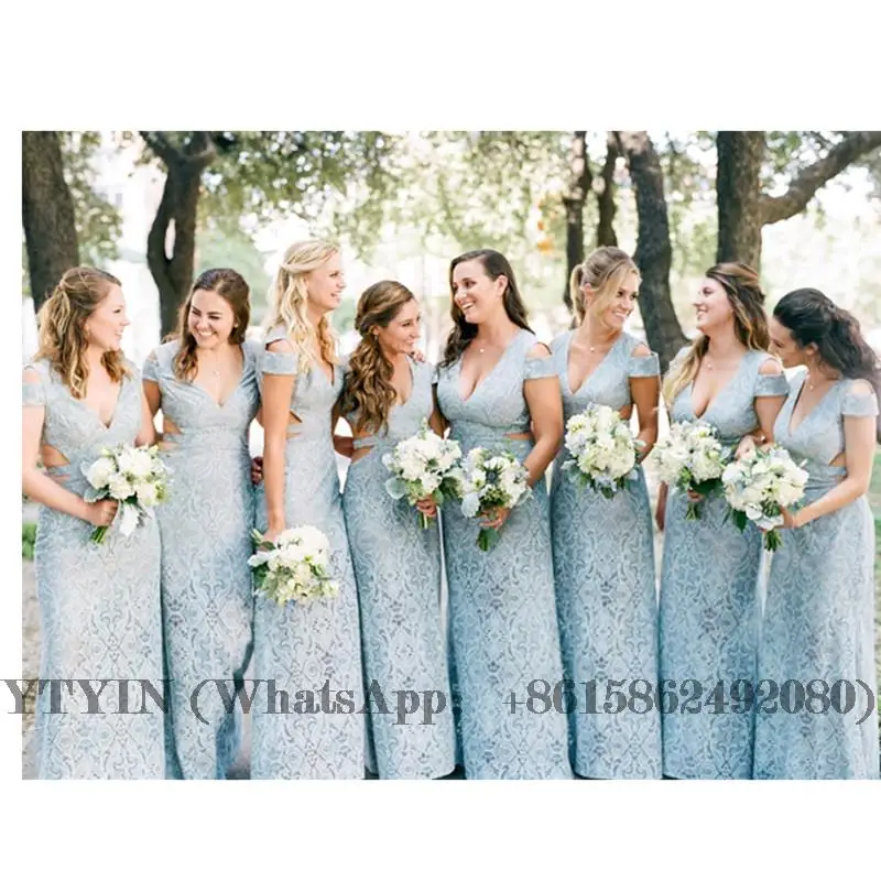 

Off-Shoulder Bridesmaid Dresses Applique Lace Woman Lady Gown Wedding Guest Prom Party Dresses