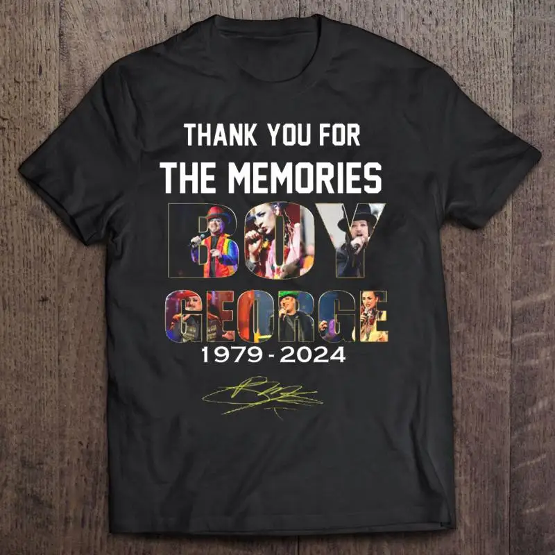 BOY GEORGE 1979 2024 Round neck  T shirt S 5XL TN040