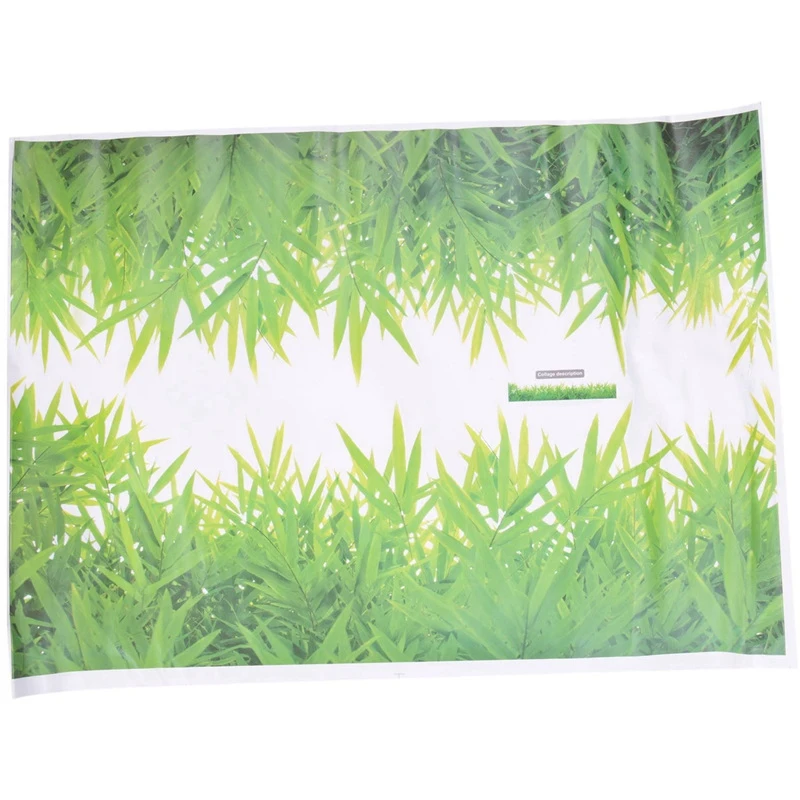 

DIY Green Grass Wall Sticker Removable Wall Decor Waterproof Bedroom Mural Decal