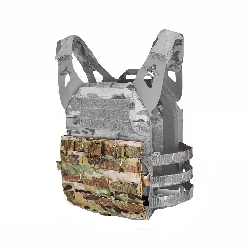 سترة AVS خارجية M4 مسطحة مع لوحة أمامية ثلاثية مدمجة #4