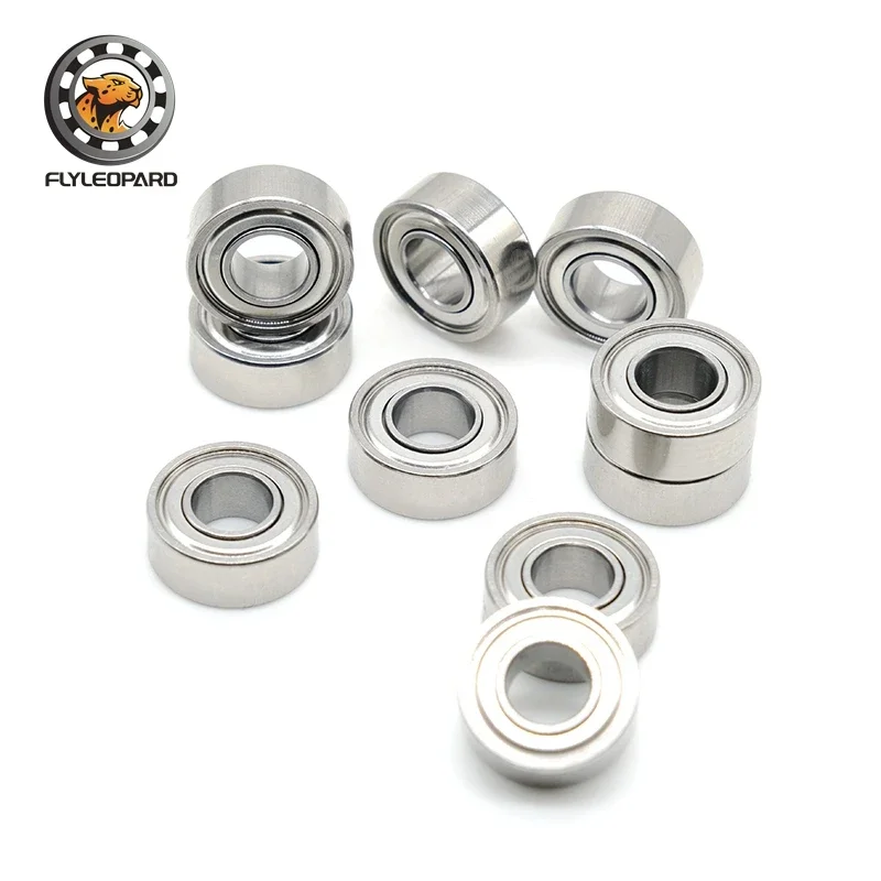 R188ZZ ABEC-9 (10PCS) 6.35X12.7X4.76mm Miniature Bearings R188ZZ