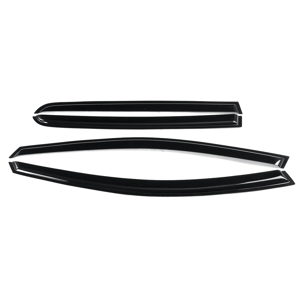 For VW Golf 7th Gen MK7 MK7.5 2013 2014 2015 2016-2020 Car Window Wind Deflectors Tinted Shield Rain Sun Wind Shelters Body Kit