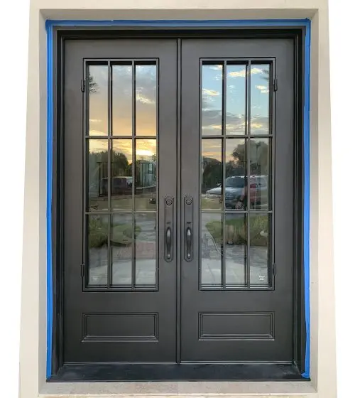 

Superior Quality Cast Iron Door Exterior Iron French Doors Wrought Iron Door