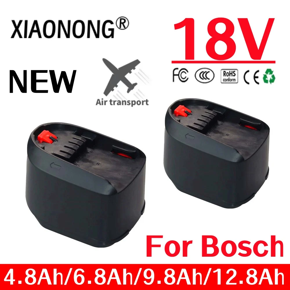 

4.8/6.8/9.8/12.8Ah Li-ion Rechargeable Battery 18V for Bosch Tools PSB PSR PST 18 Li-2 2607335039 2607335040(only for Type C)