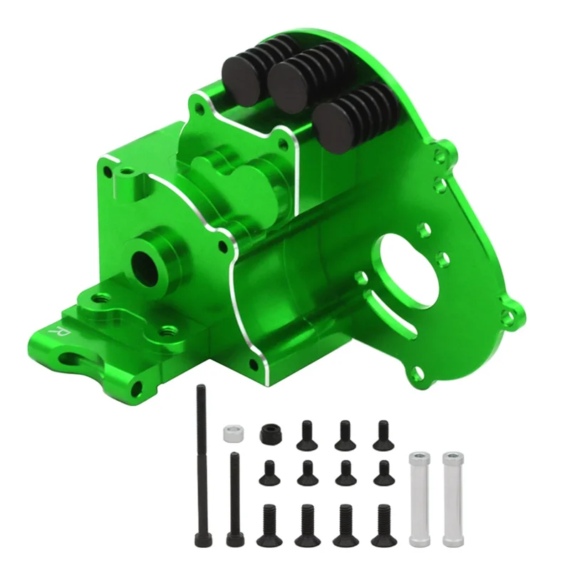 Metal Transmission Gearbox Gear Box for 1/10 Traxxas Slash 2WD VXL Rustler Stampede Bandit RC Car Upgrade Parts,4