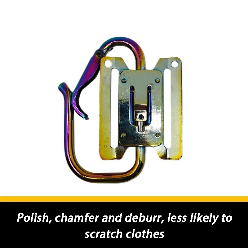 أداة محمولة سريعة التعليق الخصر لاصق أدوات الكمبيوتر تخزين هوك تسلق مشبك سريع انفصال الخصر أبازيم