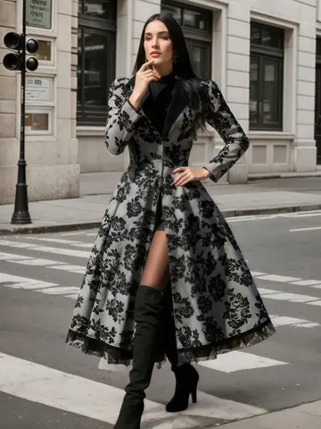 12 best sales जैकेट ड्रेस - №9