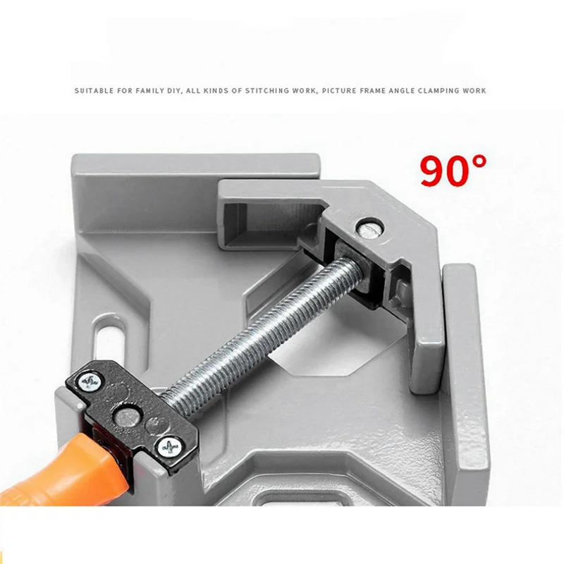 

90 Degree Angle Clamp Quick Fixed Fish Tank Glass Woodworking Picture Frame Clamp Multi-Function Positioning Tightener