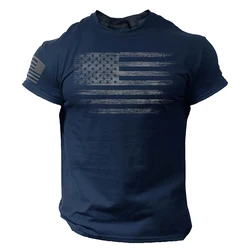 New American USA Flag T-Shirts Print Men Women Fashion Short Sleeve Cotton T Shirt Streetwear Harajuku Unisex Tees Tops Clothing