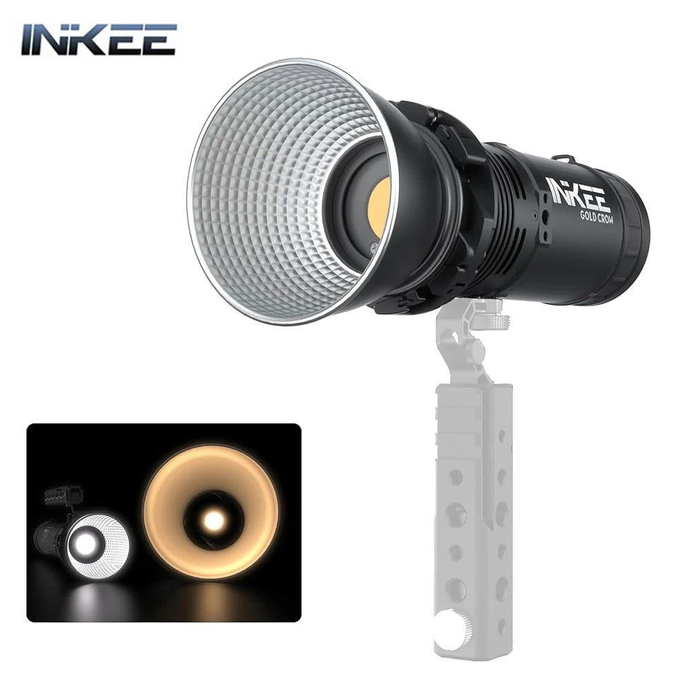 

INKEE GC30 30W Photography Lamp Bi-color Temperature 2700-6500K LED Lights for Tiktok Video Shooting Handheld Portable Light