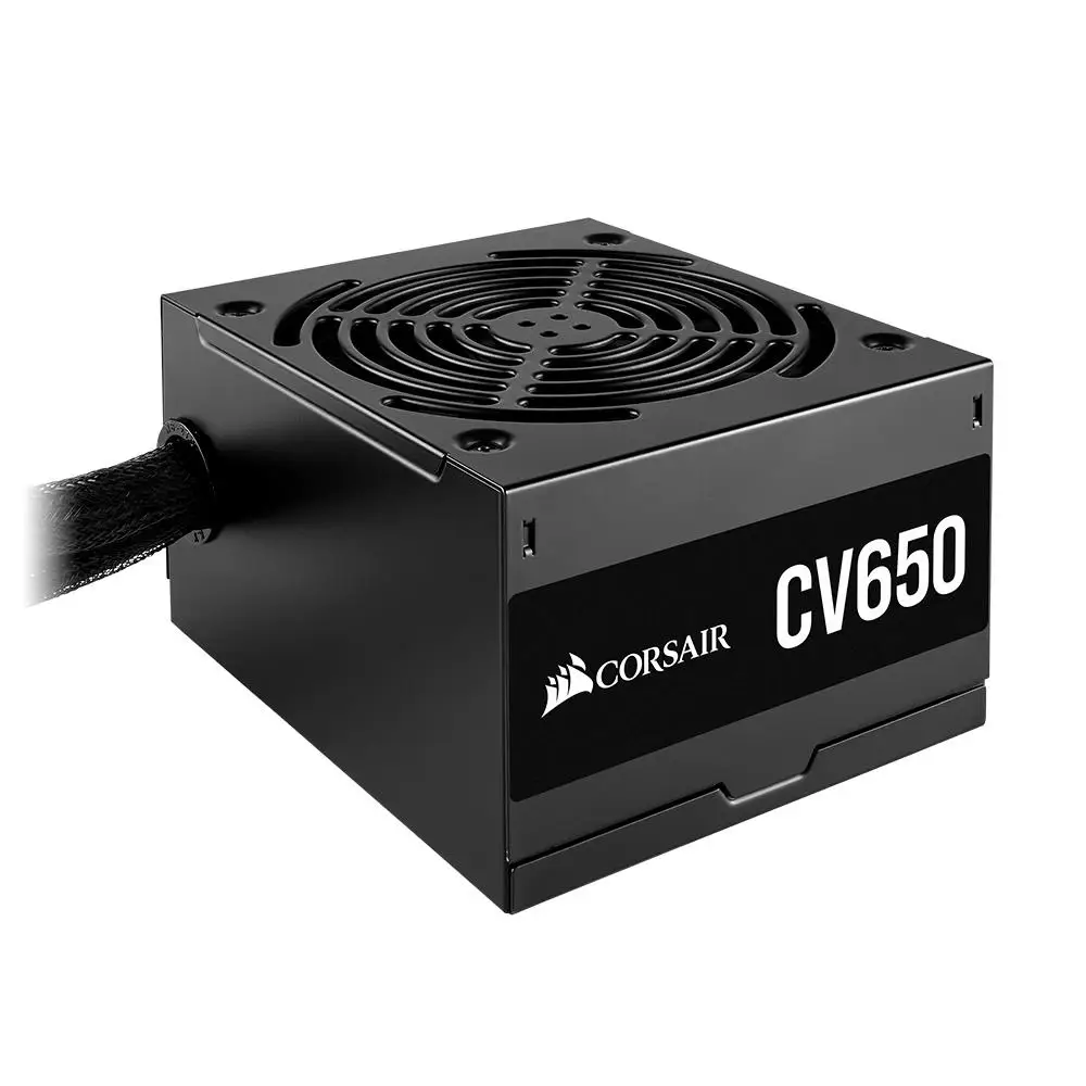 مراجعة شاملة لمحول الطاقة Corsair Source 650W CV 80Plus Bronze ATX12V PN – CP9020236-BR: الأفضل لمحطات العمل والألعاب