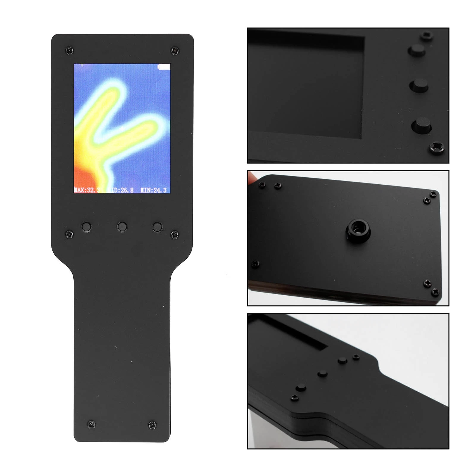 Infrared Thermal Imager Handheld Portable 2.4in LCD Digital Imaging Camera Visual Thermometer Infrared Thermal Imager