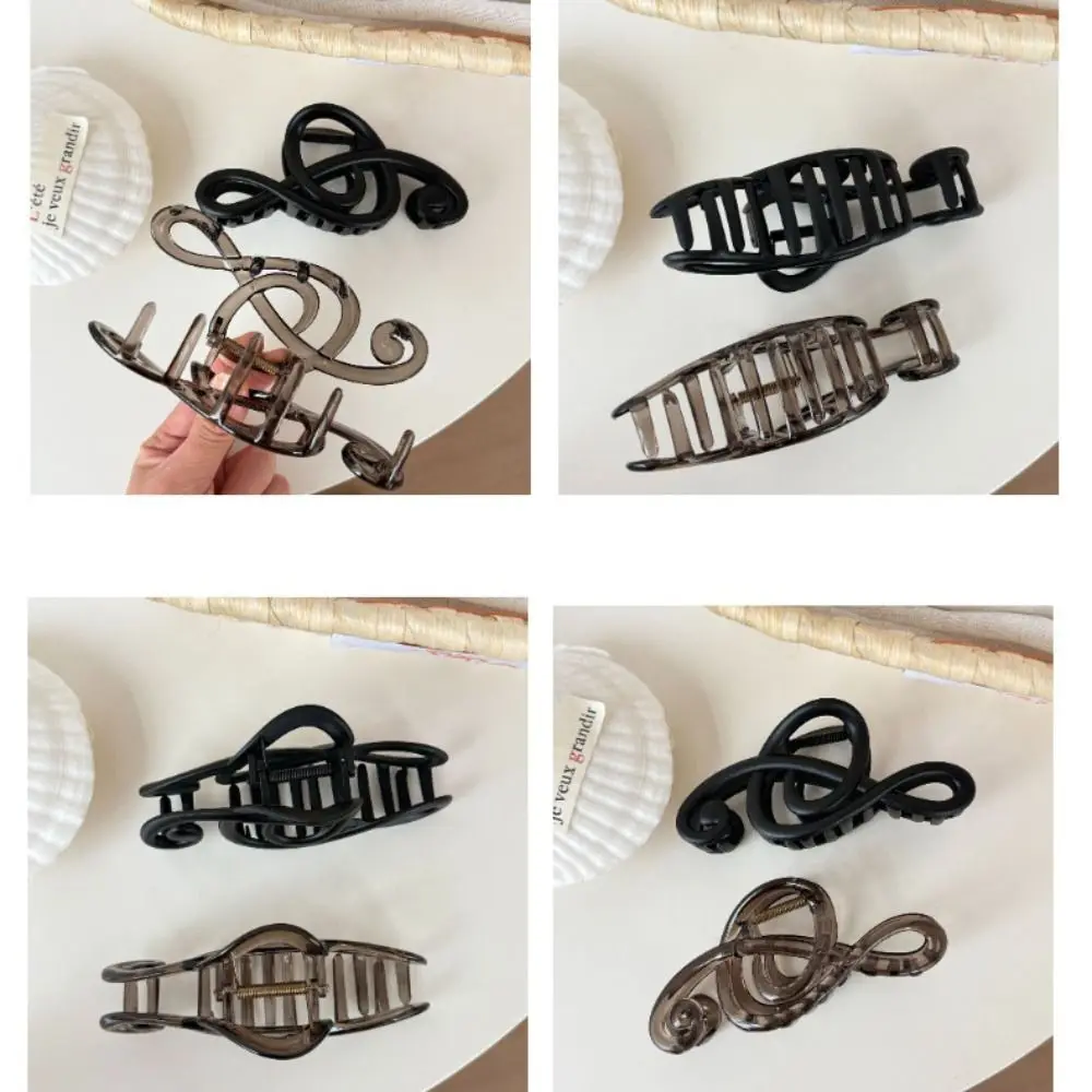 

Hairpin Musical Note Hair Claw Extra Large Non-Slip Mobiu Hair Clip for Thick Hair Korean Style Large Size Shark Clip Girls