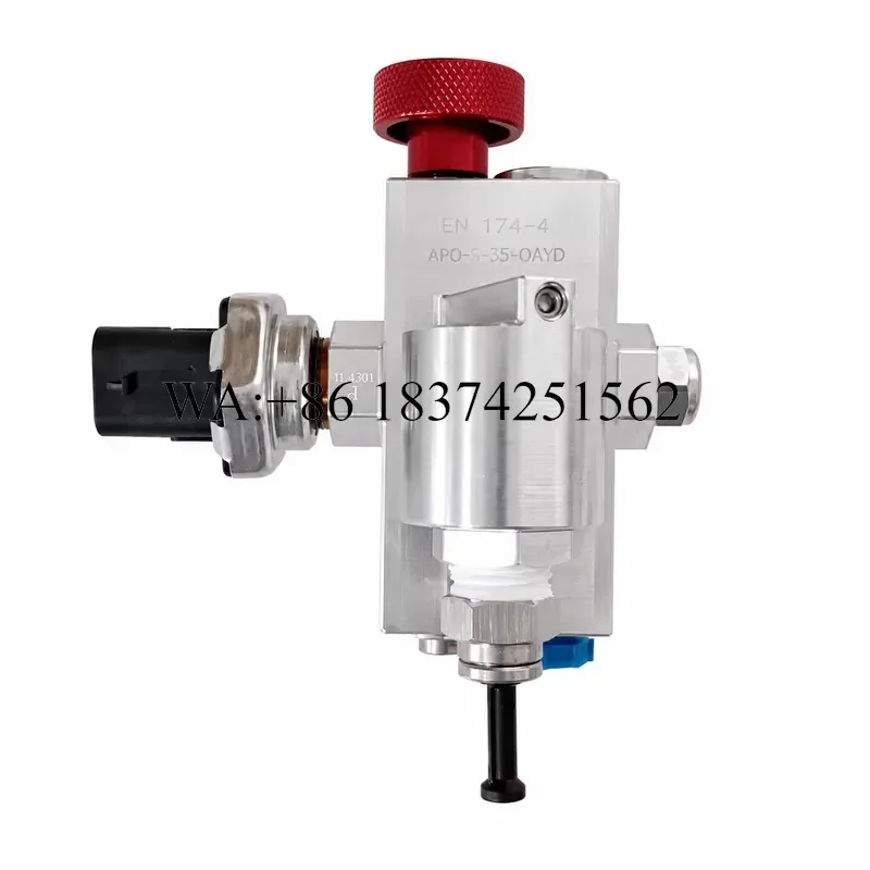 Wmwmnu for Low Weight 210g Hydrogen Cylinder Valve TPRD 110C Release Temp M18 1.5 Bottle Thread Connection