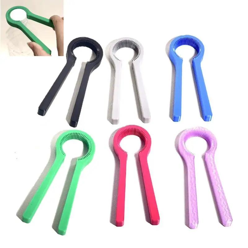 Universal Bottle Opener Plastic Cap Lifter For Kitchen Plastic Bottle Cap Opener Bottle Opener With Gear Design Ergonomic