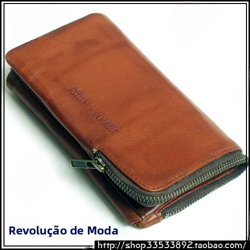 hong-kong-1516-soft-head-layer-cowhide-genuine-leather-vintage-faded-three-multi-functional-trendy-long-multi-card-wallet