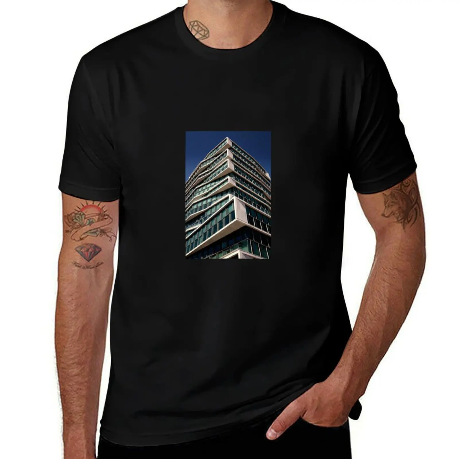 

stream tower T-Shirt customs design your own anime tshirt blanks designer shirts plain white t shirts men
