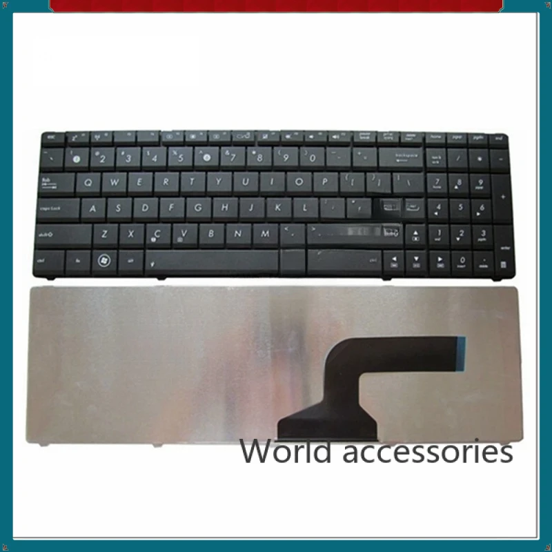 US keyboard For ASUS K54C K54L K54LY X54C X54L X54LY A54C A54L A54LY laptop keyboard MP-10A76E06528