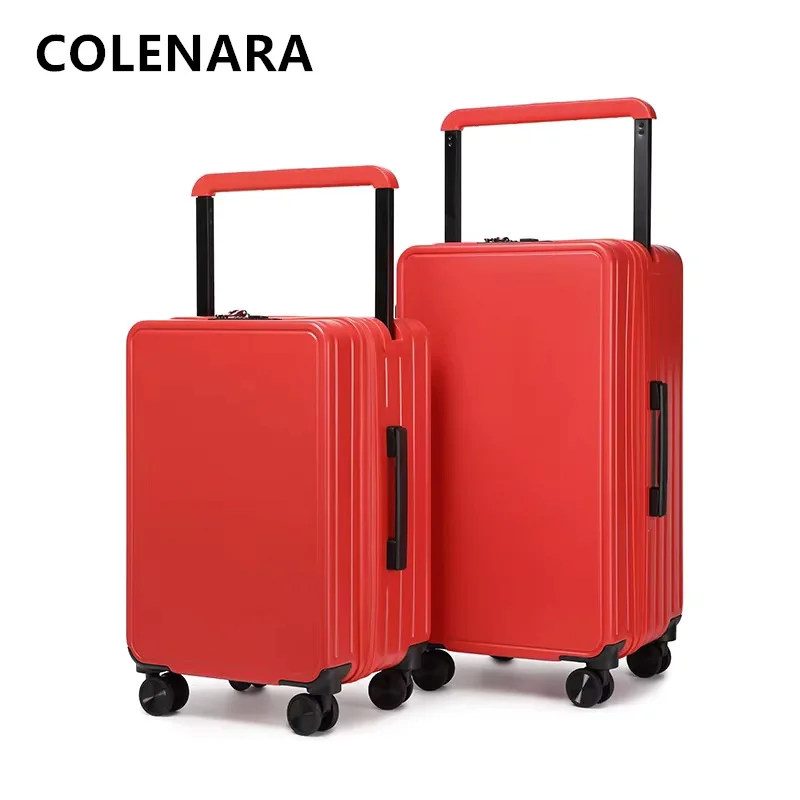 COLENARA ABS+PC Suitcase High Quality Boarding Box Large Capacity Trolley Case 20