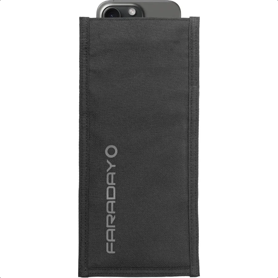 

Faraday Bag Jacket Pro for Phones Magnetic Closure Shielding Law Enforcement Military Travel Data Security Privacy AntiTracking