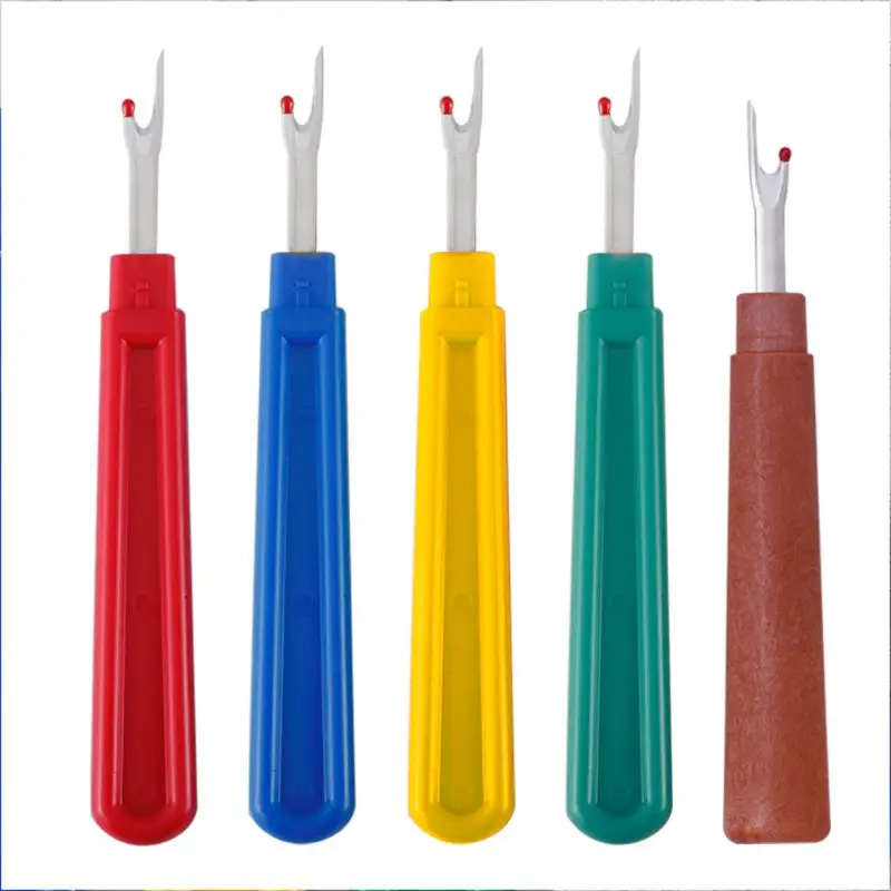 5pcs/set Large for Sharp Seam Rippers for Cross Stitch Unpicker Craft Tool Plast Dropship