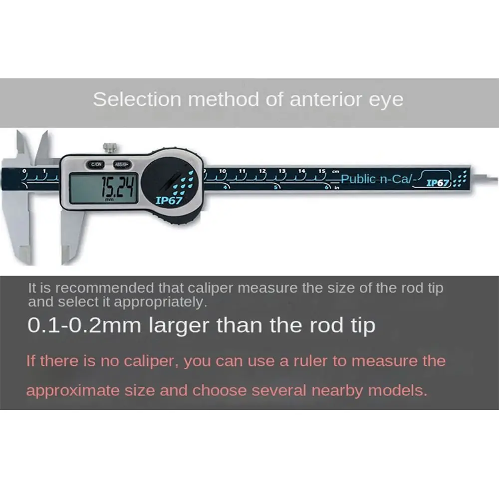 جديد يا خاتم الصيد رود دليل 0.8 مللي متر-2.0 مللي متر البيضاوي تلميح طقم تصليح الصيد الفولاذ المقاوم للصدأ العين خاتم من السيراميك الصيد رود إصلاح