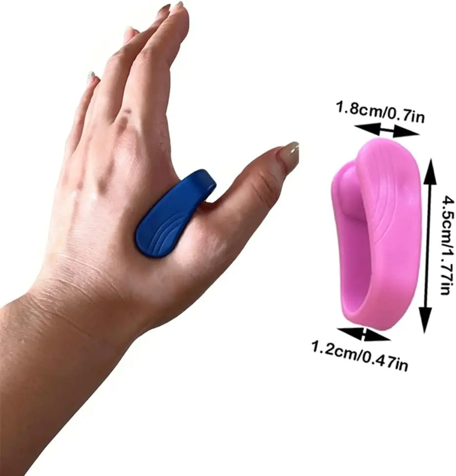 Thumb acupuncture massage clamp, portable manual massage device, practical relaxation accessory suitable for home and office use
