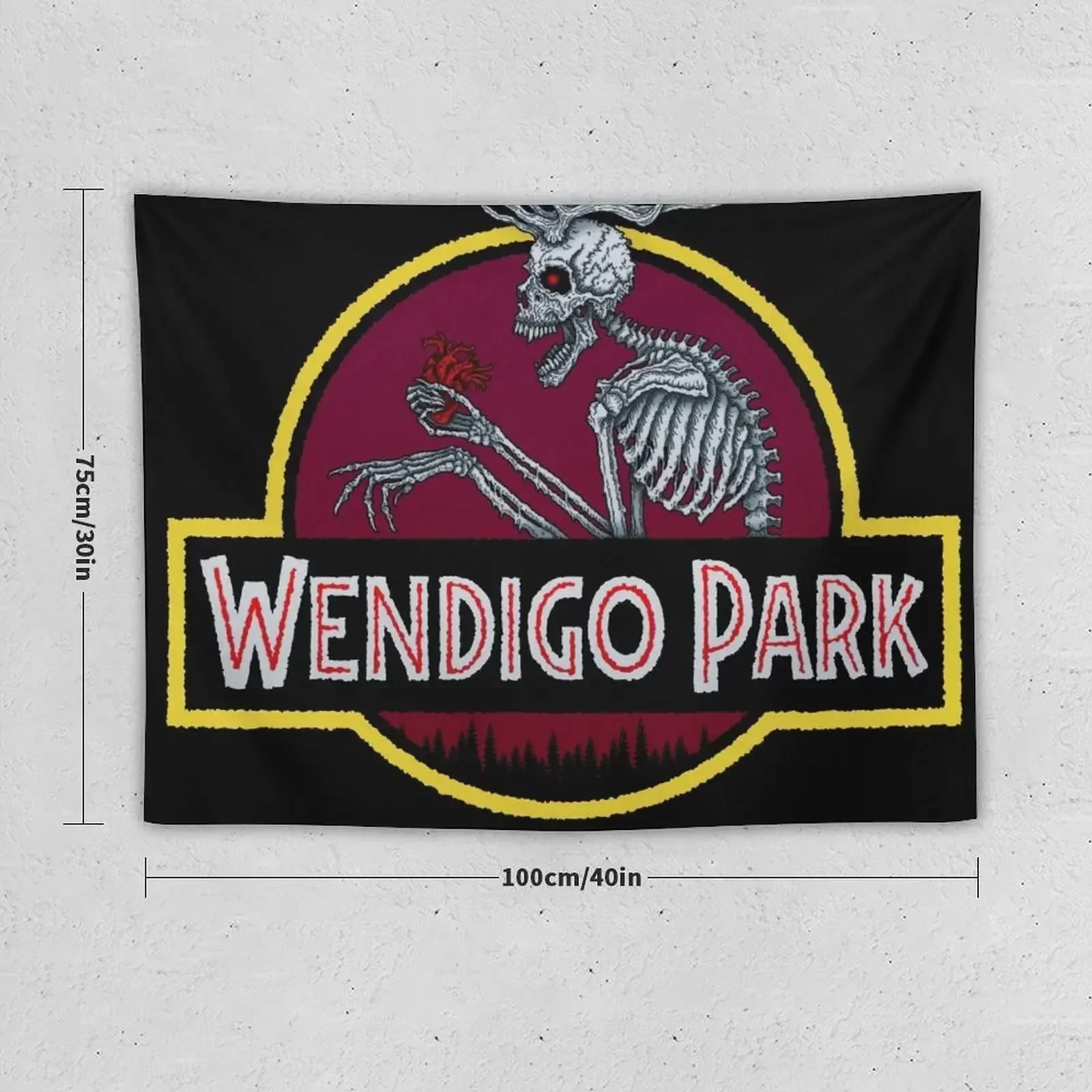 Wendigo Park - Azhmodai 22 Tapestry Decor For Bedroom For Bedroom Anime Decor Tapestry