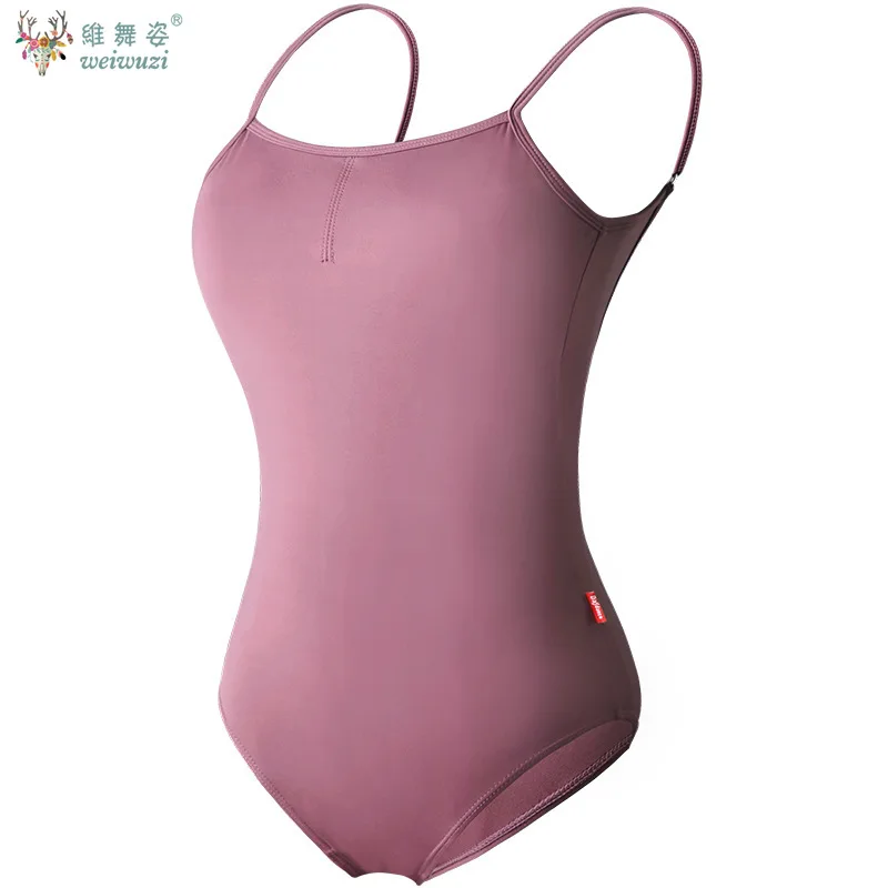 Ballet Leotards for Women Camisole Dance Leotards Sleeveless Dancing Ballet Bodysuit Adult Gymnastics Leotard Slim Training Wear
