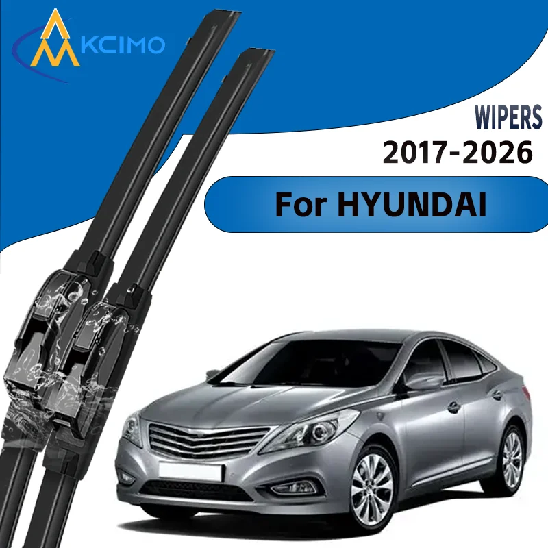 

Всепогодные щетки стеклоочистителя для HYUNDAI Grandeur 17-26, без разводов, для переднего стекла, автоаксессуары