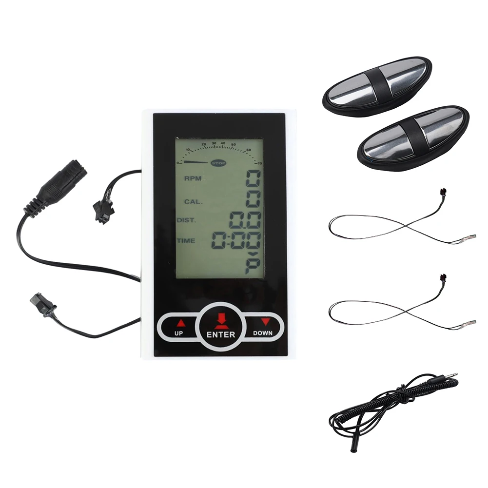 Exercise Bike Monitor Speedometer Stationary Bike Elliptical Trainer Display  For Fitness Bikes Cardio Equipment Accessories