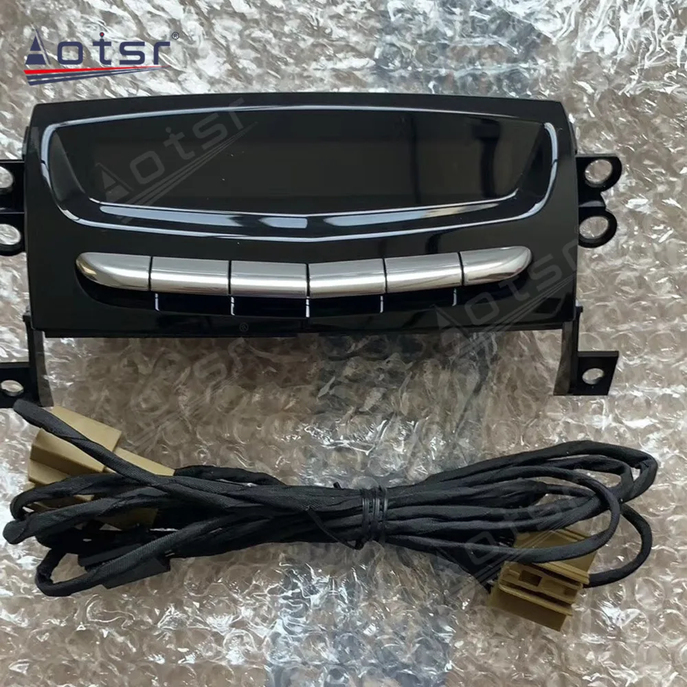 لكاديلاك XT5 CT6 2016-2024 الخلفية سيارة تعمل باللمس التحكم في المناخ لوحة التيار المتناوب ترقية الملحقات الداخلية