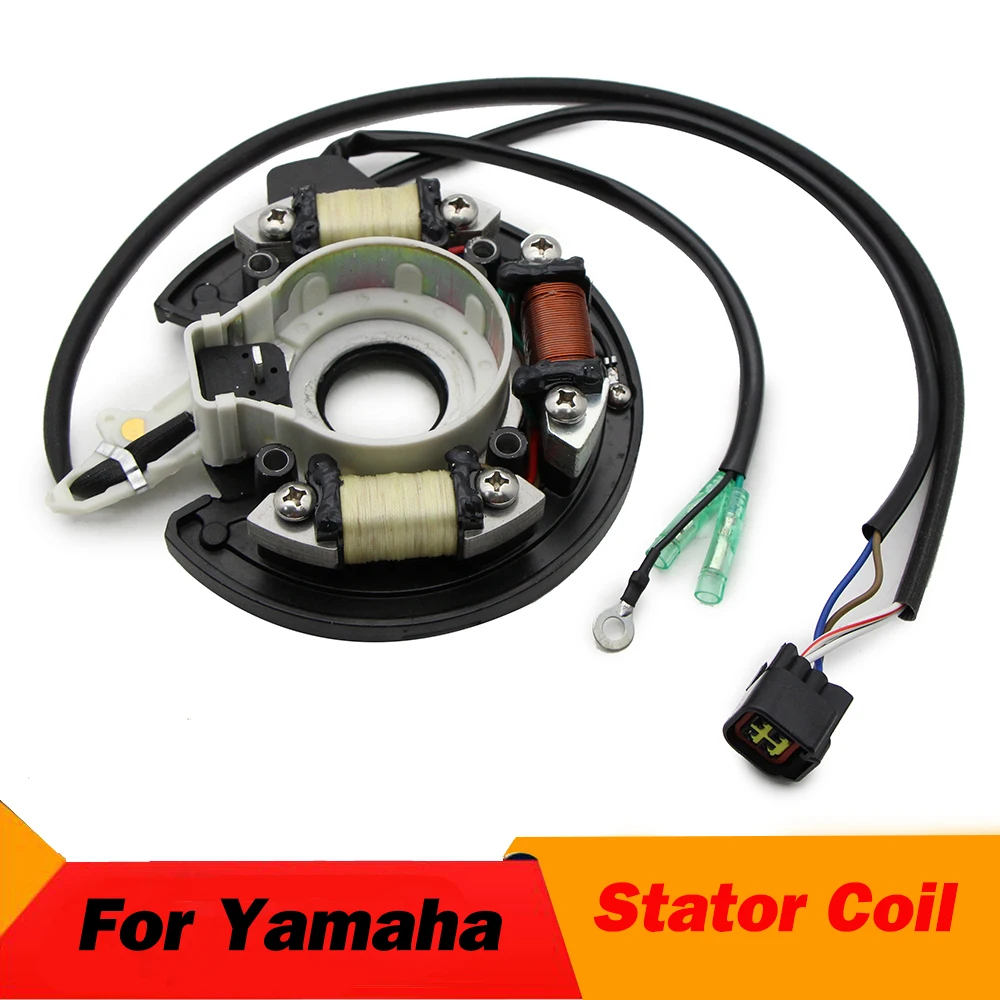 

Stator Coil Outboard Engine For Yamaha Stator Assembly 66T-85560-00 40hp 40X E40X 40X M W/T HS/L E40X M W/T HS/L E40X MHL