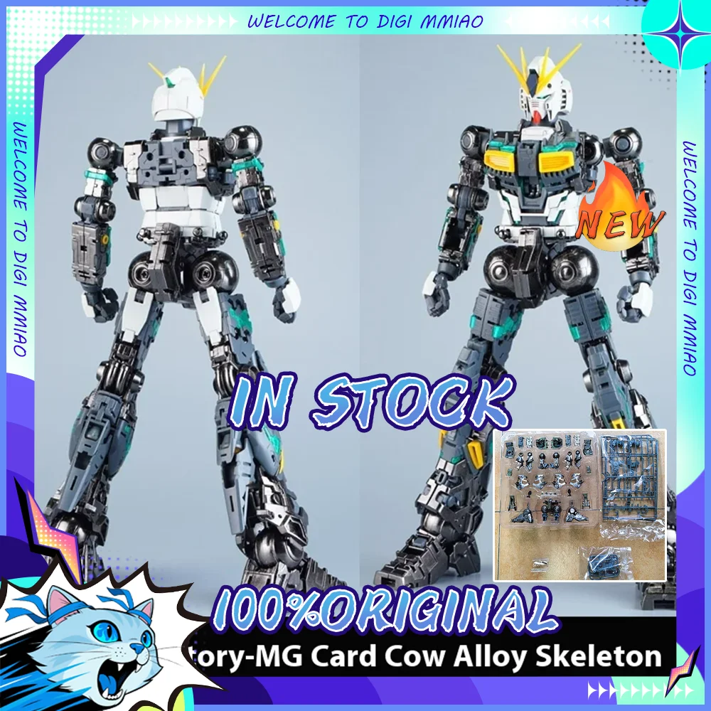 DianWork MG 1/100 Nu (KA Ver.) Kit de marco de aleación: actualización de refuerzo de metal, paquete de accesorios premontados