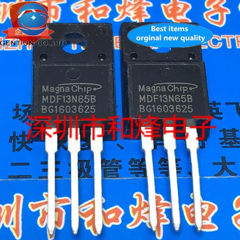 

10pcs 100% orginal new MDF13N65B TO-220F 650V 13A