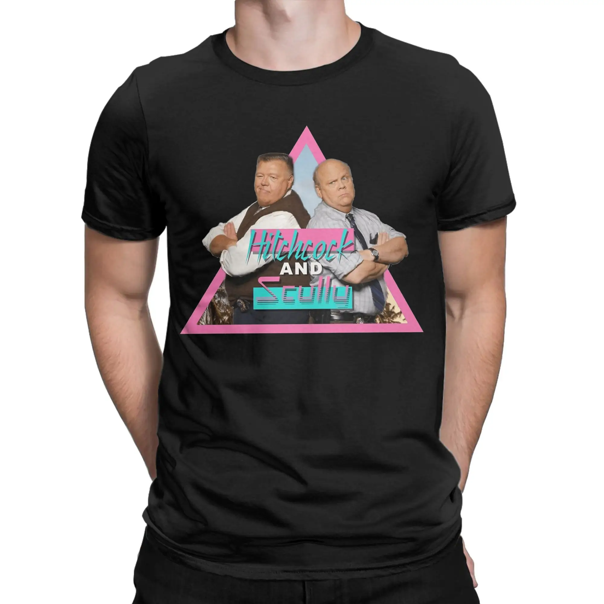 Casual T-Shirt Summer Brooklyn 99 Hip Hop T Shirts Hitchcock And Scully 100 Cotton T Shirt Men Awesome Plus Size 6XL Top Tees
