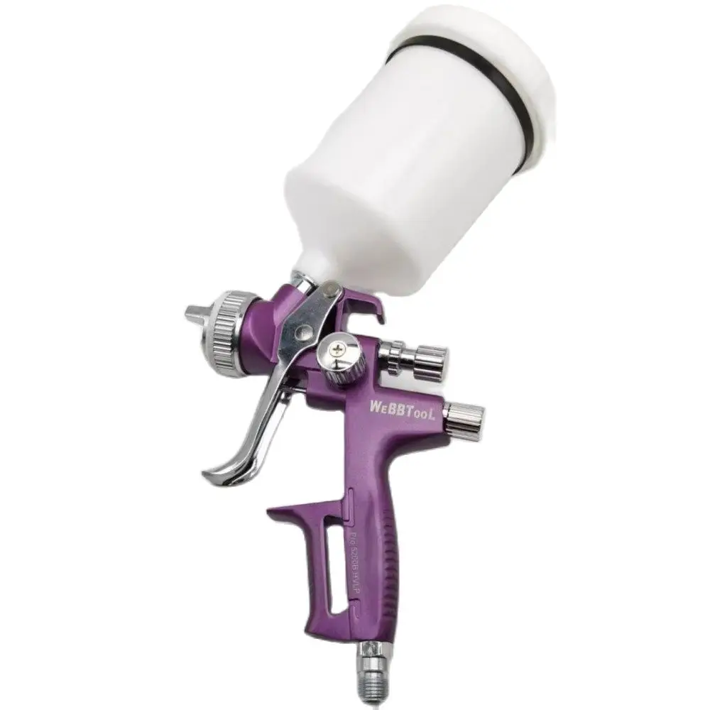 5200B High Efficiency Paint Spray Guns Air Spray Gun 1.3/1.7/2.0mm Nozzle Painted Sprayer Gun For Car Varnish Spray Paint Gun